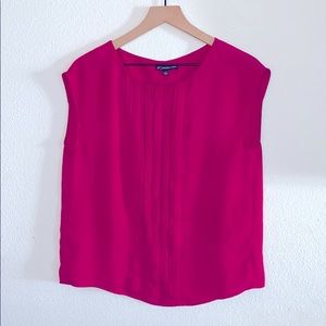 Adrianna Papell pink blouse